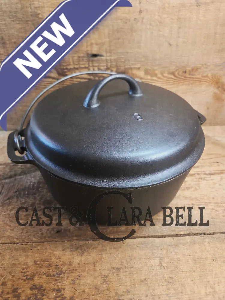 1930’s Griswold’s Iron Mountain series #8 Dutch Oven (1036 A) with Lid (1037 C). Ready to make stews and chili! Dutch