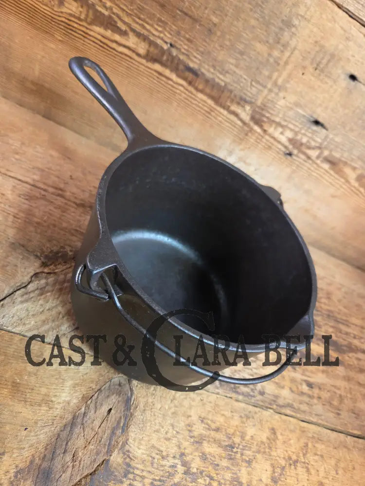 1930’s HTF Griswold Deep Fat Fryer 1003. Restored and Ready To Use! Soups Stews and Deep frying Skillet
