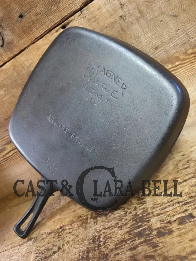 1930’s Wagner Square Skillet with Stylized Logo 1218 B. GREAT pan to have in the kitchen! Skillet