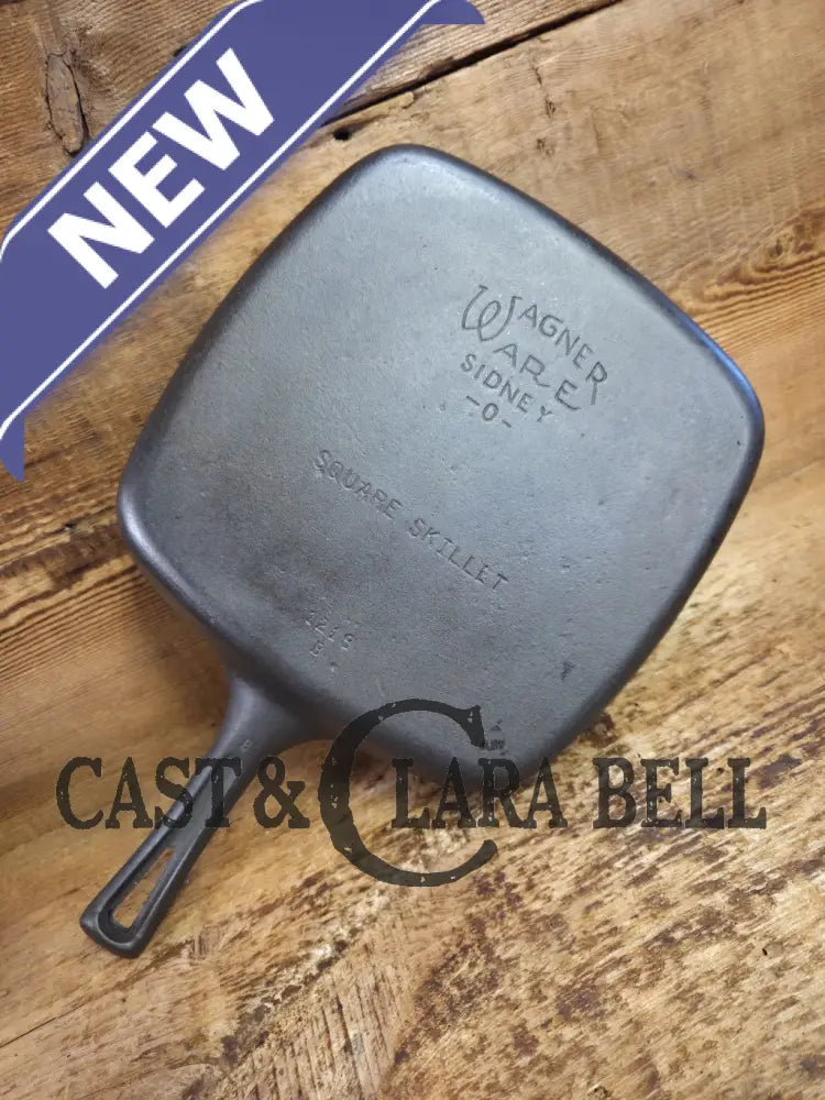 1930’s Wagner Square Skillet with Stylized Logo 1218 B. GREAT pan to have in the kitchen! Skillet