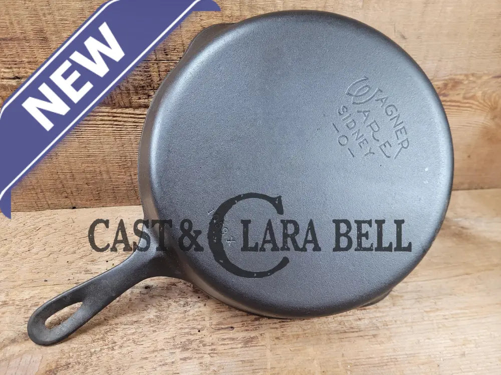 1930’S Wagner Ware #8 Cast Iron Skillet With Stylized Logo 1058 X
