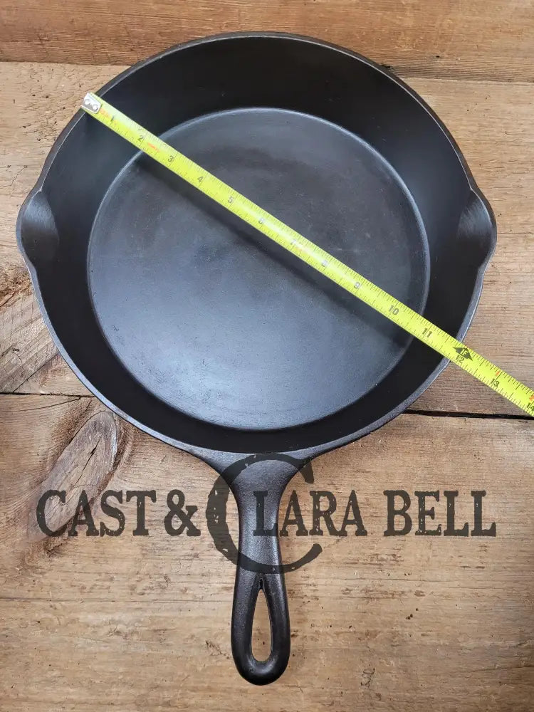 1930’S Wardway By Wagner Cast Iron Skillet. #10 Size #1434. These Are Not Found Often Beautiful