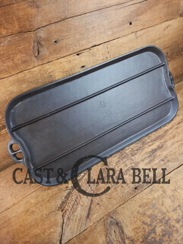 1940βs era Lodge 9 Long Griddle. Great for the grill or stove top for pancakes or burgers! (Copy) Griddle