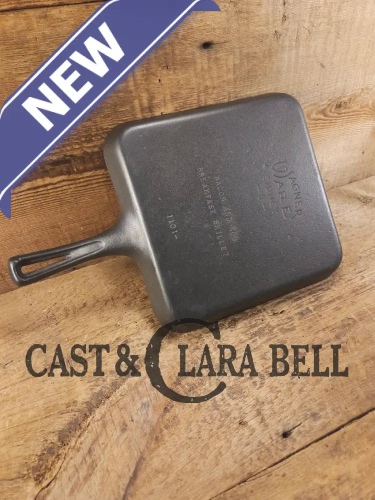 1940’s Era Wagner Ware Bacon and Egg Cast Iron Breakfast Skillet 1101. Great gift idea! Skillet