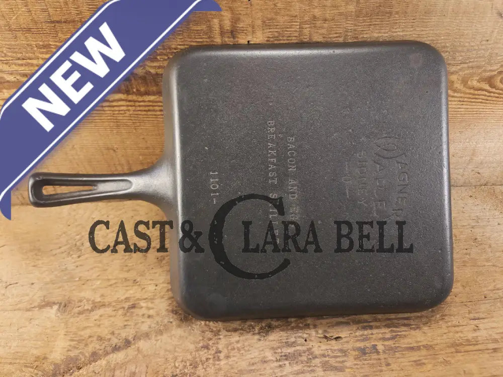 1940βs Era Wagner Ware Bacon and Egg Cast Iron Breakfast Skillet 1101. Great gift idea! Skillet