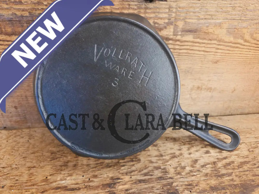 1940’s FULLY marked! Vollrath #3 Cast Iron ’Egg Skillet’. Great gift idea! - Skillet