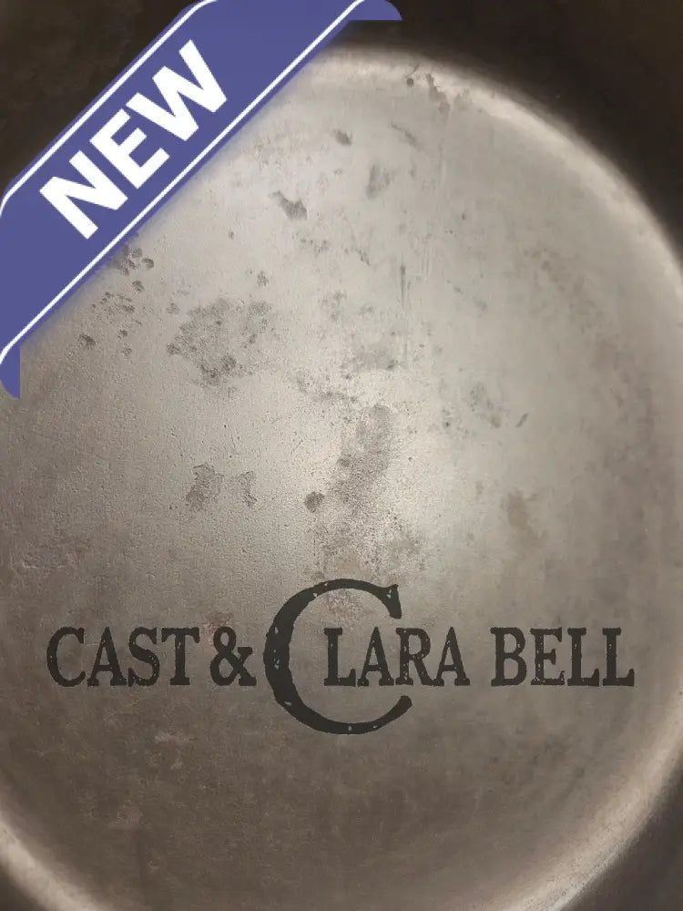 1940’s Griswold #6 Cast Iron Skillet with Small Block Logo and Smooth Bottom 699 K Skillet