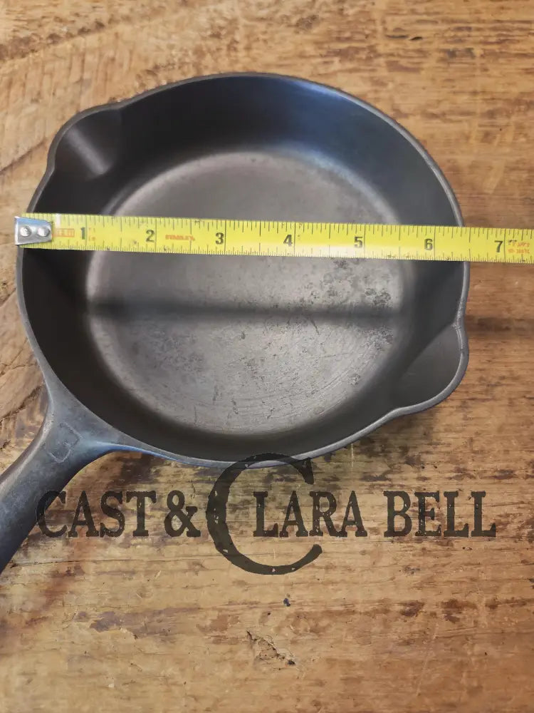 1940’s Griswold No. 3 Cast Iron Egg Skillet with Small Block Logo 709 Skillet