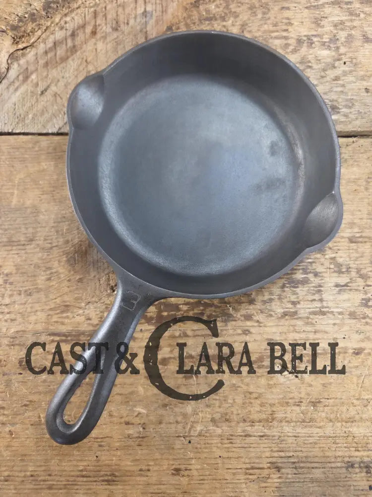 1940’s Griswold No. 3 Cast Iron Egg Skillet with Small Block Logo 709 D Skillet