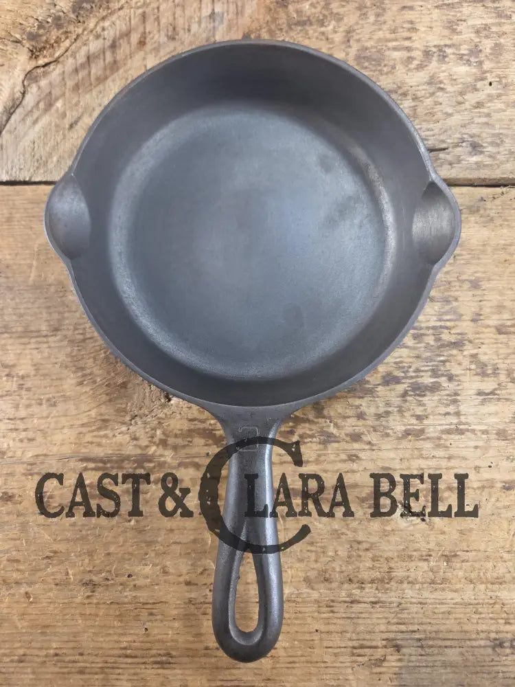 1940’s Griswold No. 3 Cast Iron Egg Skillet with Small Block Logo 709 D Skillet