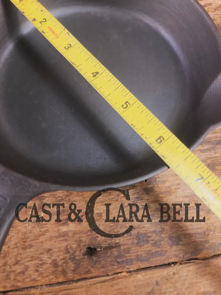 1940’s Griswold No. 3 Cast Iron Egg Skillet with Small Block Logo 709 J Skillet