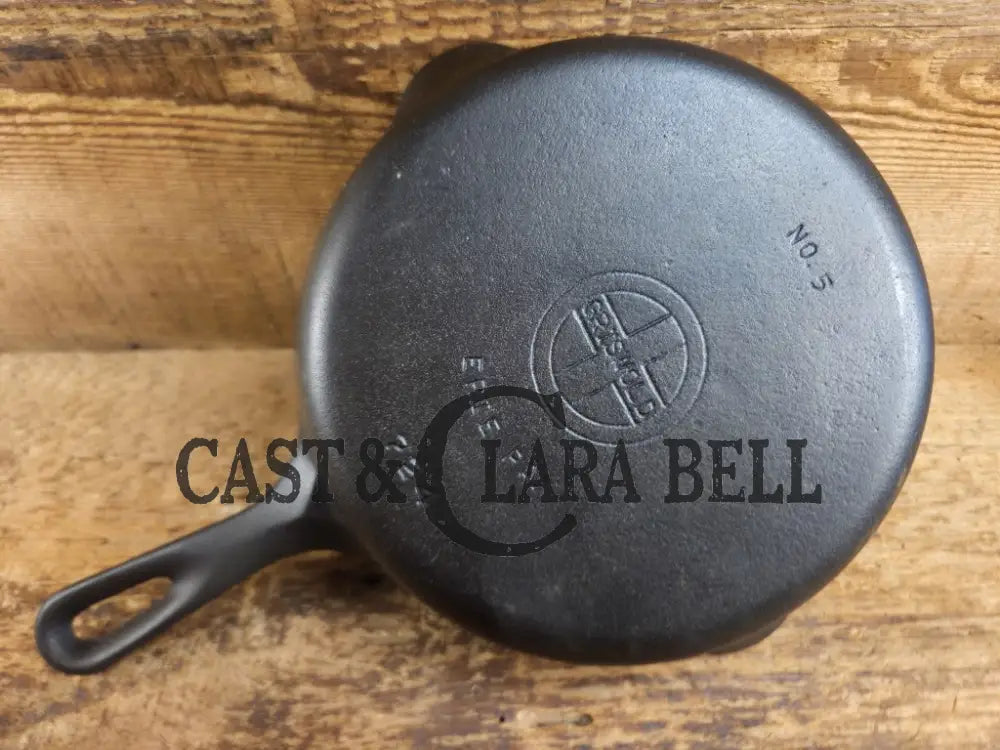 1940’s Griswold No. 3 Cast Iron Egg Skillet with Small Block Logo 709 Skillet