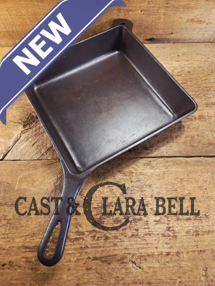 1940’s Griswold No. 768 Square-Fry Skillet with Small Block Logo Erie PA ’E’. Skillet