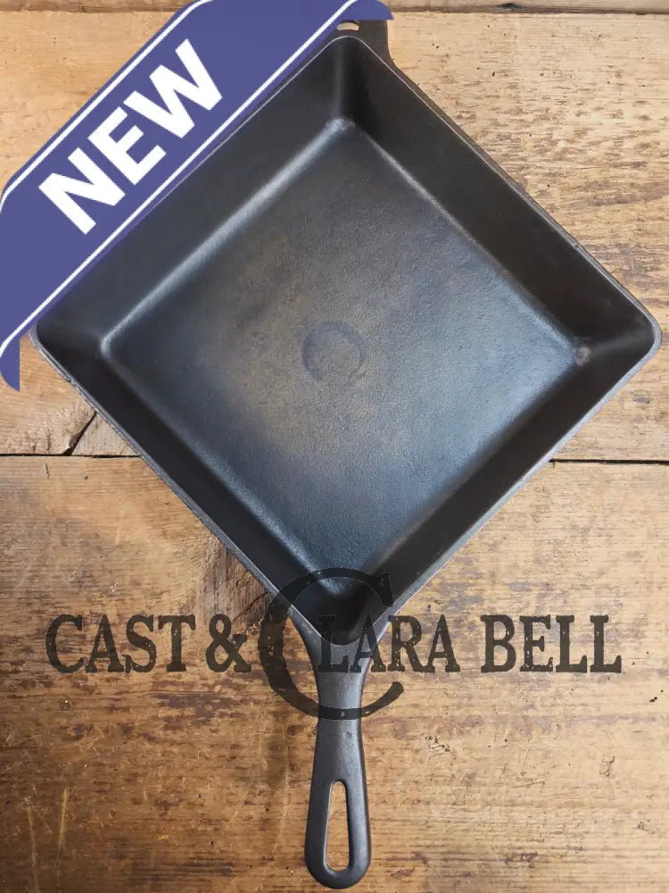 1940’s Griswold No. 768 Square-Fry Skillet with Small Block Logo Erie PA ’E’ Skillet