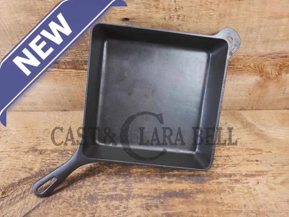 1940’s Griswold No. 768 Square-Fry Skillet with Small Block Logo Erie PA ’E’ - Skillet