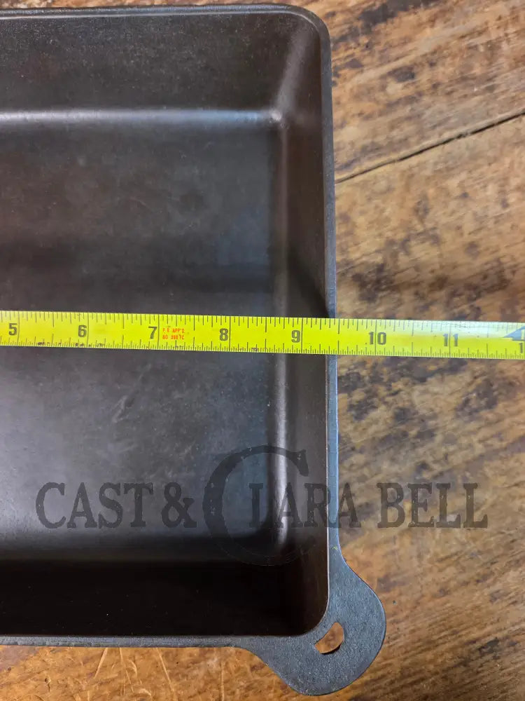 1940βs Griswold No. 768 Square-Fry Skillet with Small Block Logo Erie PA βEβ - Skillet