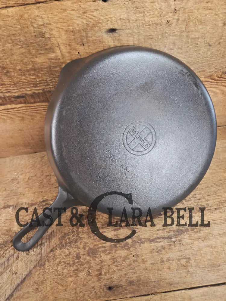 1940’s Griswold No. 8 Cast Iron Skillet with Small Block Logo 704 J. In beautiful condition. Almost mint Skillet
