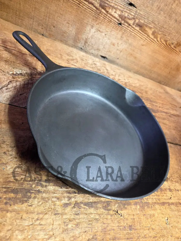 1940’s Griswold No. 8 Cast Iron Skillet with Small Block Logo 704 S - Skillet