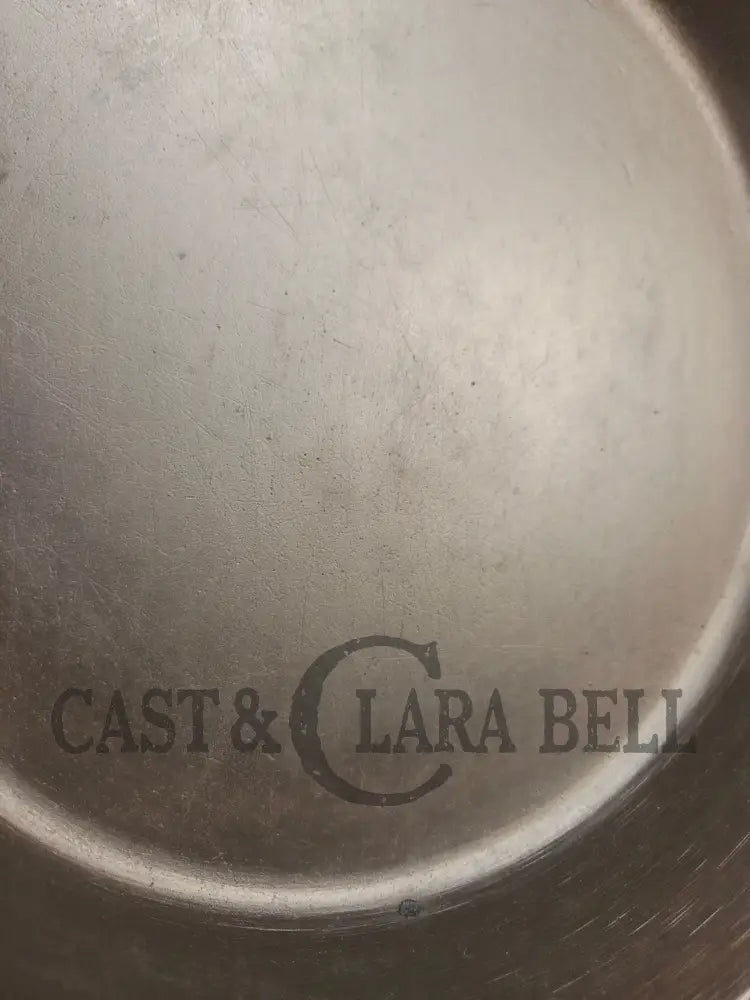 1940’s Griswold No. 8 Cast Iron Skillet with Small Block Logo and Smooth Bottom 704 D. - Skillet