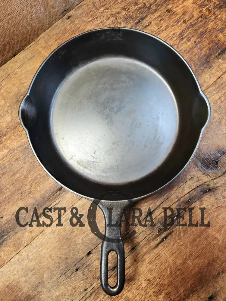 1940βS Iron Mountain By Griswold #7 Skillet With Heat Ring 1032. Harder To Find!