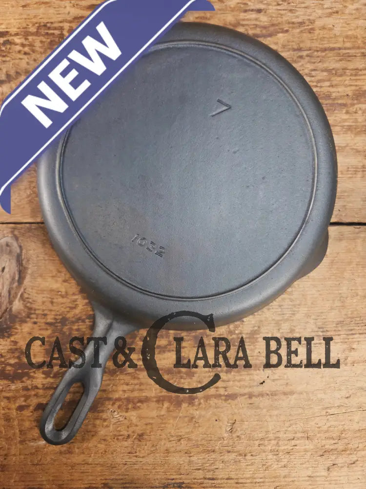 1940βs Iron Mountain by Griswold #7 Skillet with Heat Ring 1032. Harder to find! Skillet