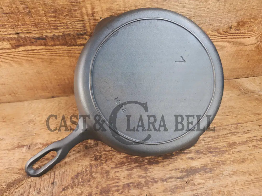 1940βs Iron Mountain by Griswold #7 Skillet with Heat Ring 1032. Harder to find! Skillet