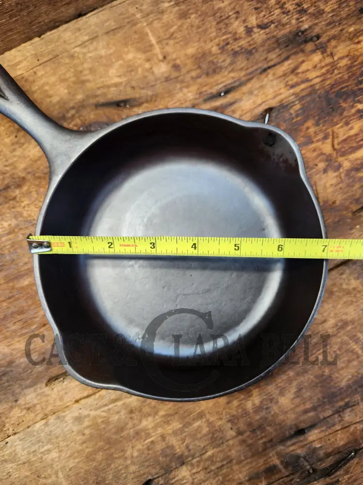 1940’S Lodge #6 Skillet With 3-Notch Heat Ring. Restored And Ready To Use!