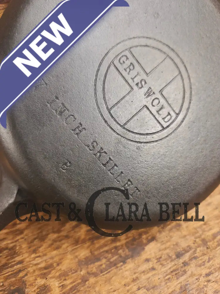 1950βs Wagner made Griswold #4 Skillet with Smooth Bottom. A fantastic #4 skillet Skillet