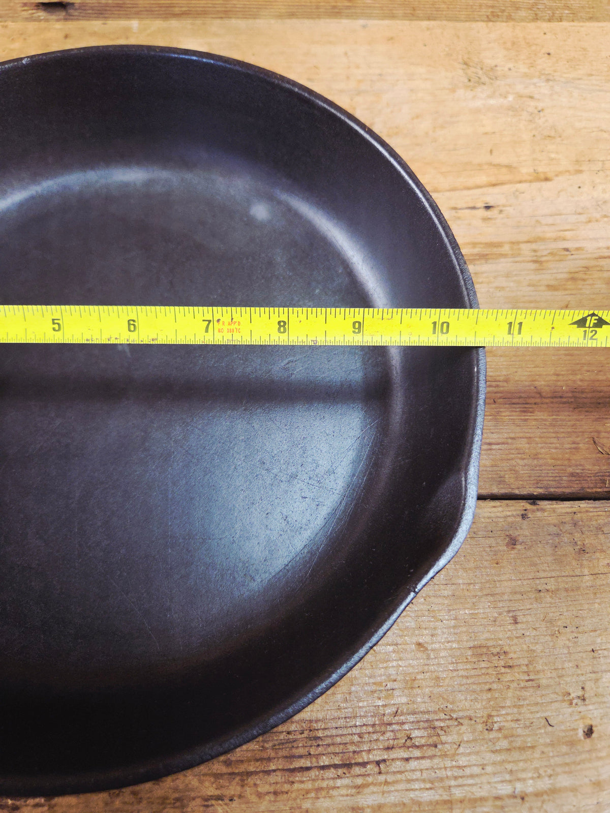The Classic! 1930’s Birmingham Stove & Range Red Mountain Series #8 Skillet with Heat Ring 8 A Skillet