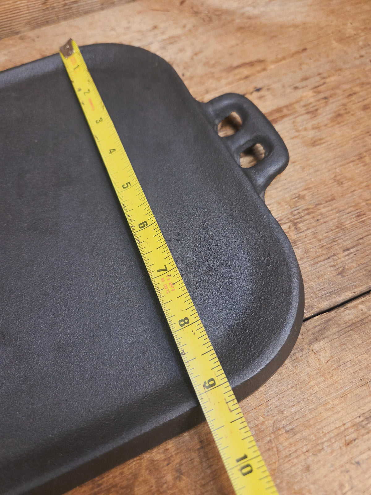 BSR Birmingham Stove and Range #8 Raised Number Cast Iron Griddle. Perfect camp griddle! Griddle