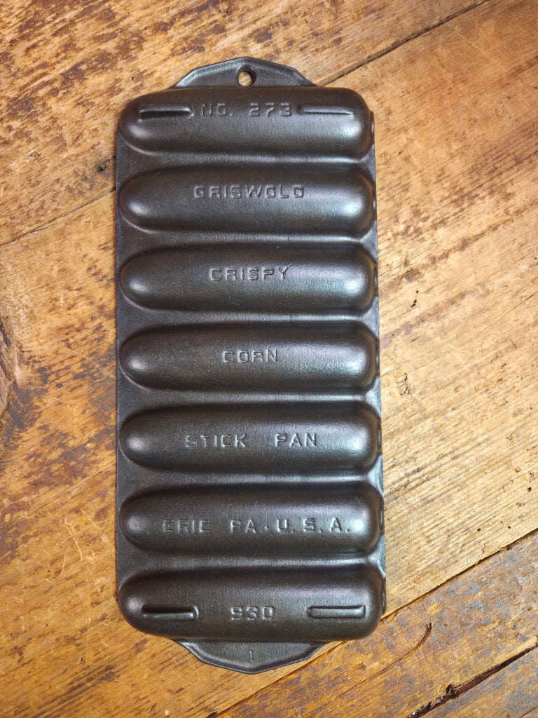 Griswold No. 273 Crispy Corn Stick Cast Iron Pan Bakeware