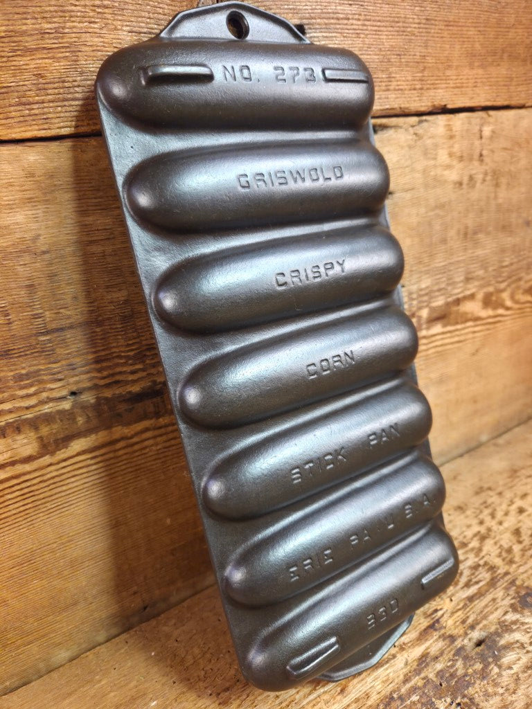 Griswold No. 273 Crispy Corn Stick Cast Iron Pan Bakeware