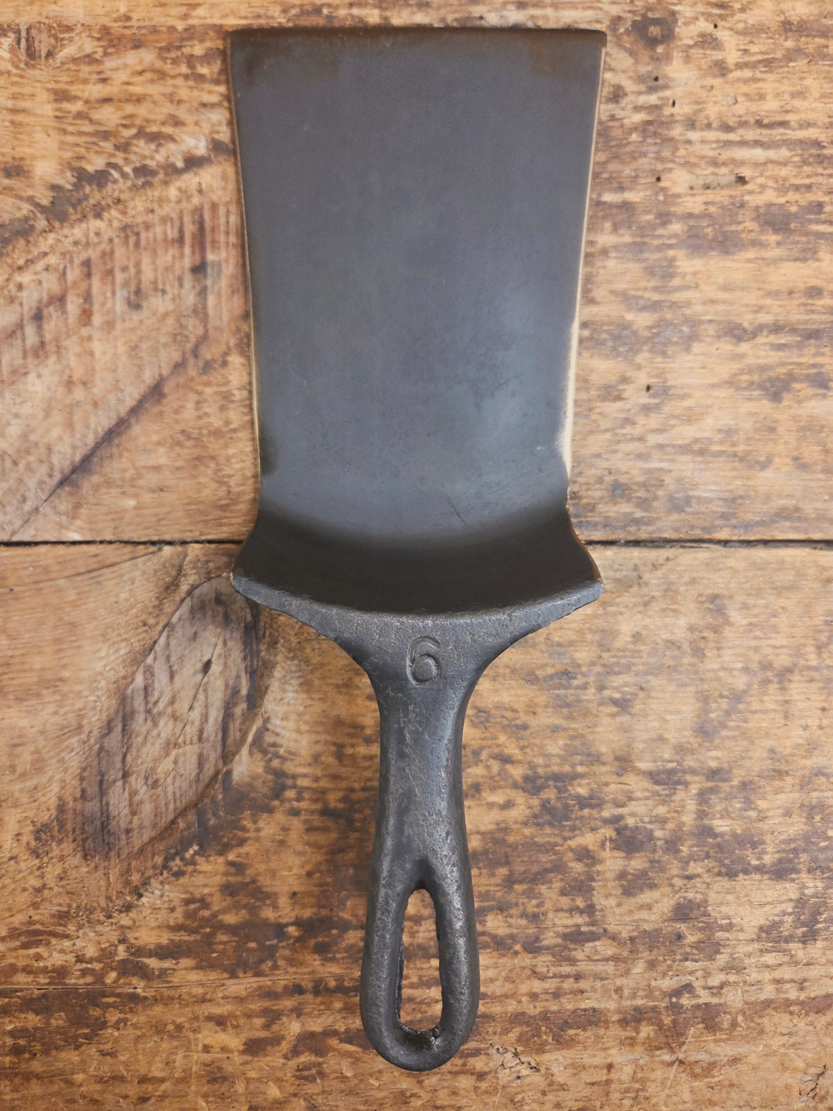 Custom made Volrath Cast Iron Skillet Spatula. Reclaimed 1920’s Era #6. Great gift! SC24 - Spatula