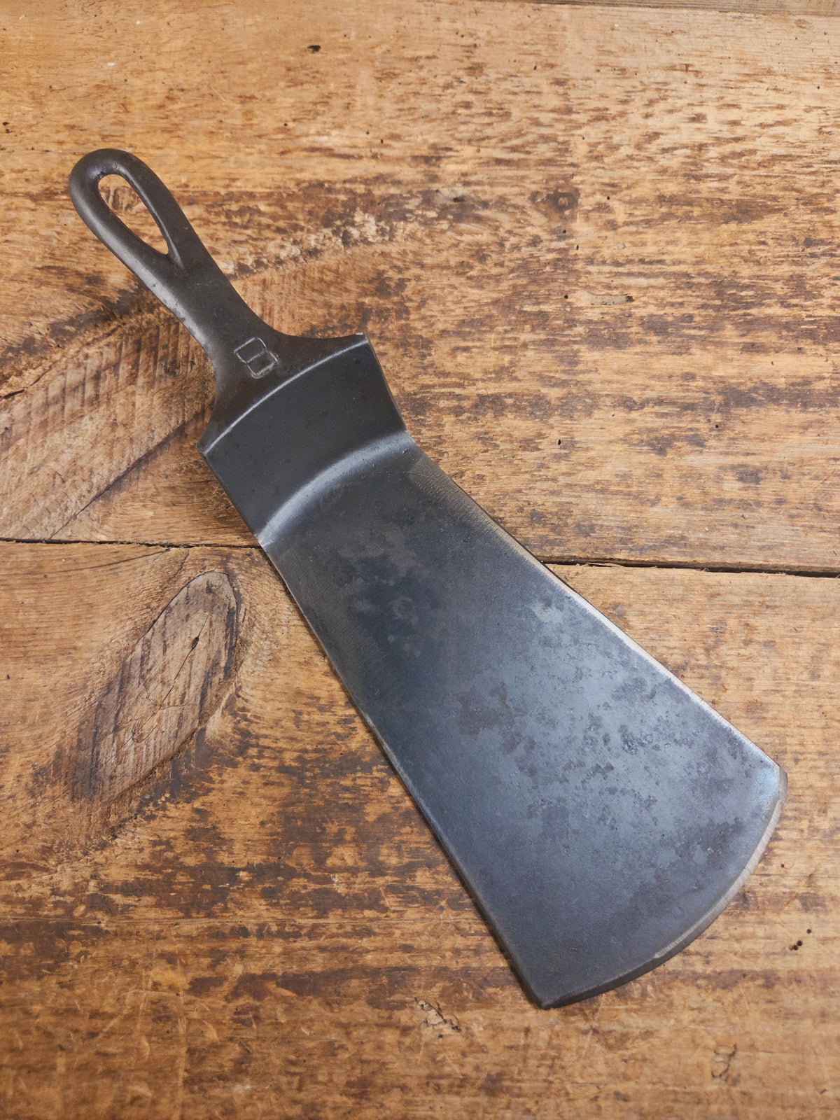 Custom #8 704 Griswold Cast Iron Skillet Spatula. Reclaimed from 1930’s Griswold Block EPU skillet. Awesome gift for