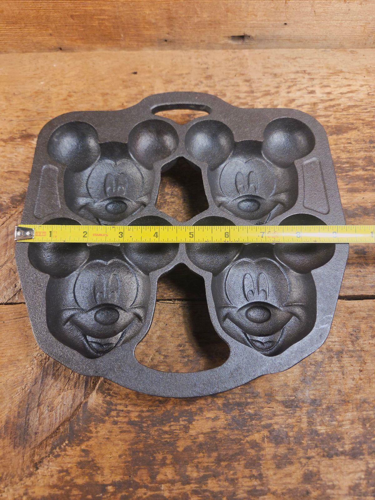 So cool! Lodge made Mickey Mouse Gem Pan. Makes great mini cakes! - Bakeware
