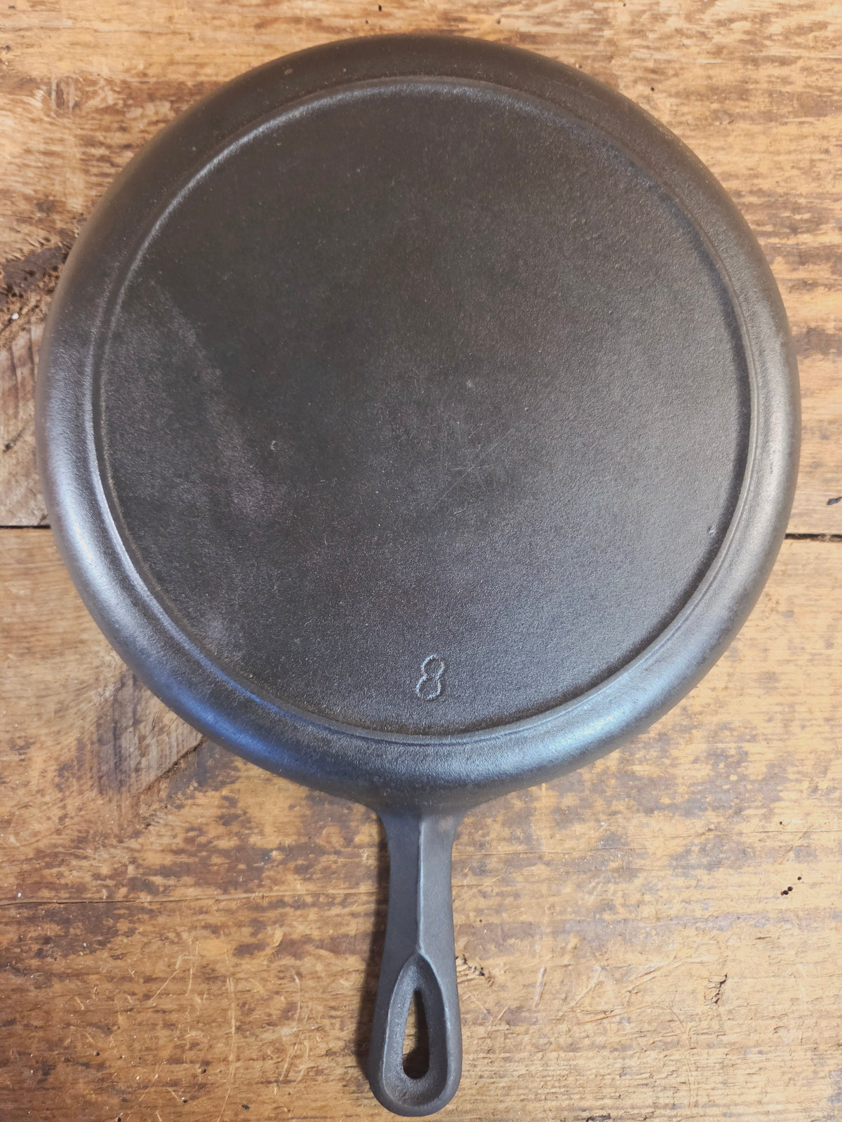 The Classic 8! 1940’s early Hand Scribed Birmingham Stove & Range Red Mountain Series #8 Skillet - Skillet