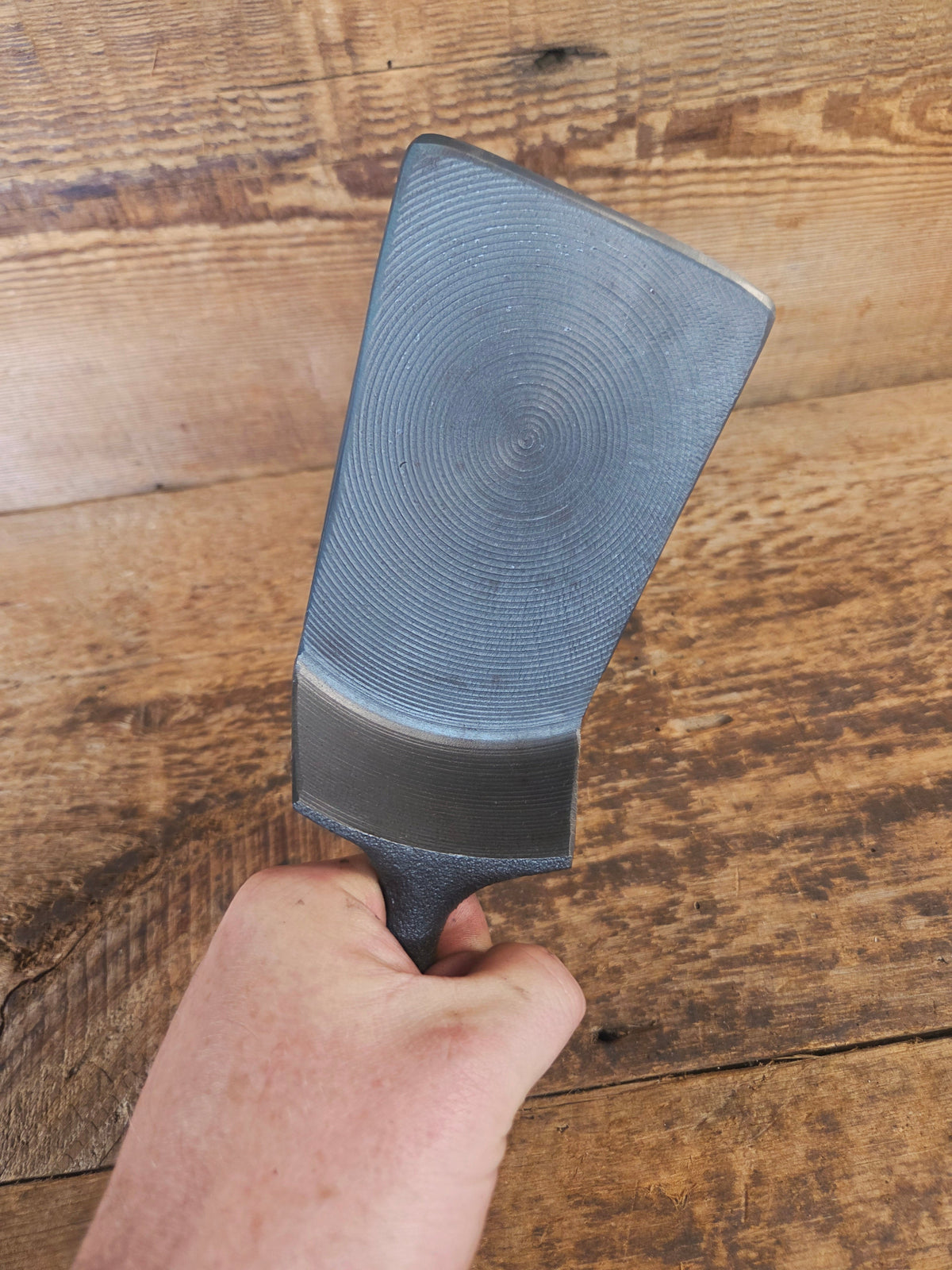 Custom made one of a kind Cast Iron Spatula. Taiwan maker unknown but a wonderful gift for the griller in your life!