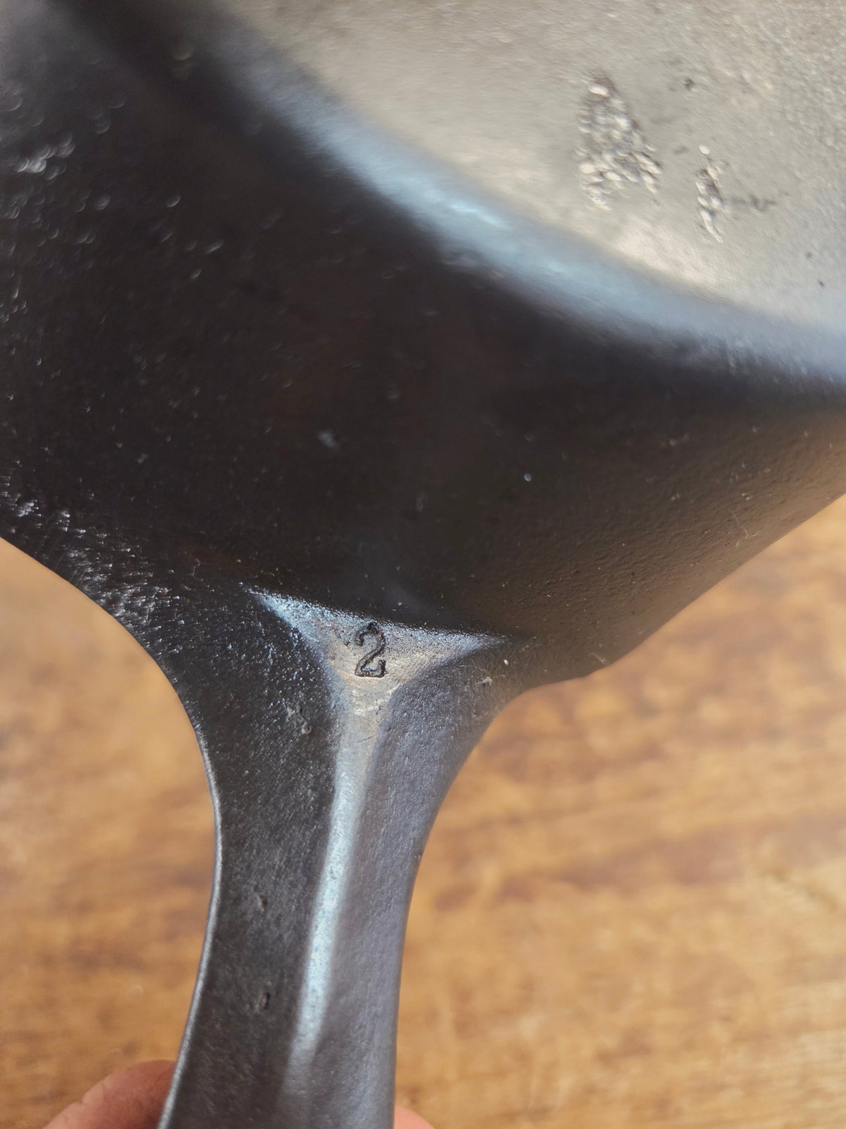 Custom made Wagner Cast Iron Skillet Spatula. Reclaimed #5 unmarked Wagner cast iron skillet. Great gift! SC24 - Spatula