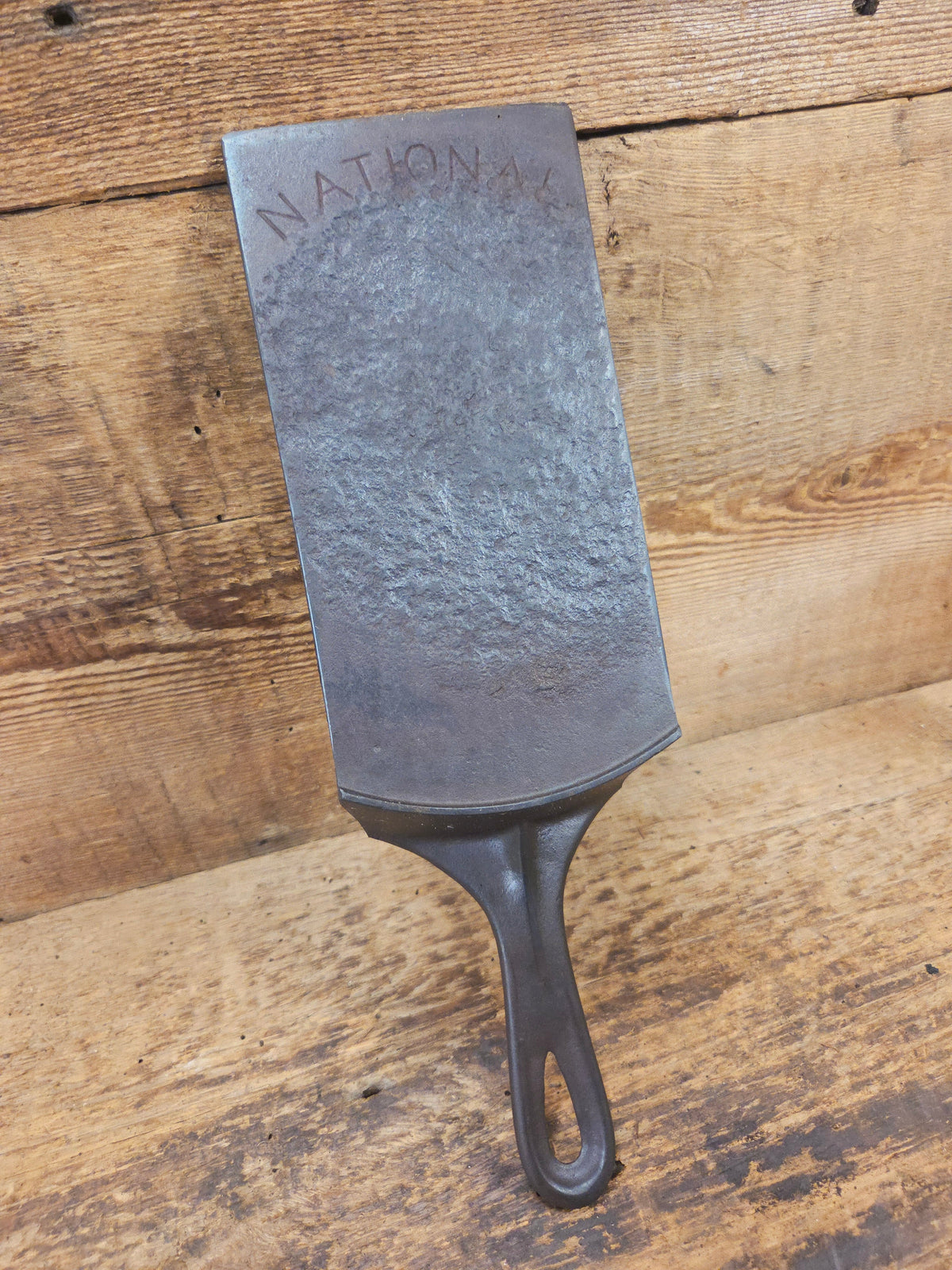 Gorgeous custom made Wagner Cast Iron Skillet Spatula. From a National Skillet. AMAZING craftmanship SC24 - Spatula