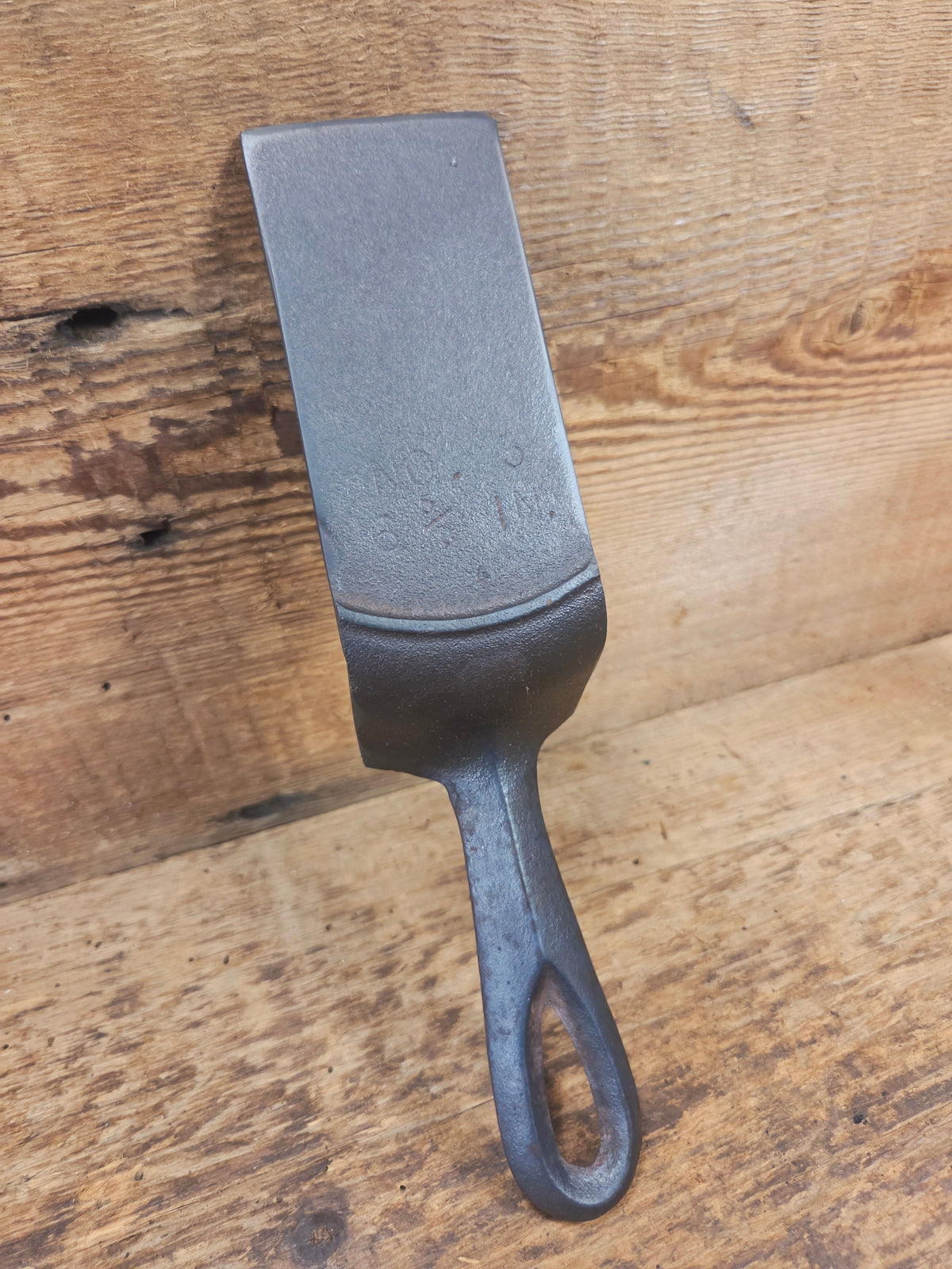 Custom made small Birmingham S&R Cast Iron Skillet Pie Server. Reclaimed from a #3 BSR Red Mountain cast iron skillet.