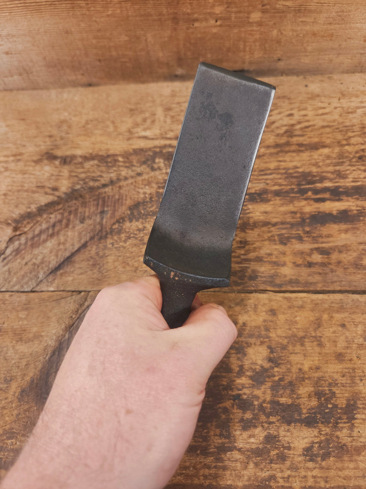 Custom made small Birmingham S&R Cast Iron Skillet Pie Server. Reclaimed from a #3 BSR Red Mountain cast iron skillet.