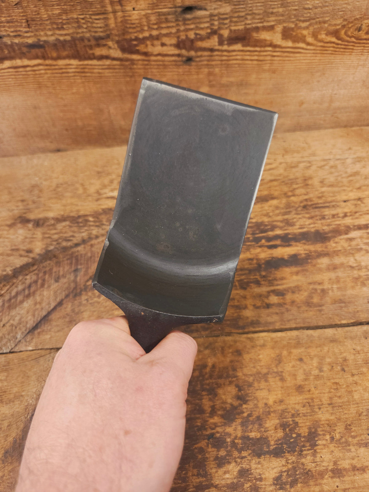 Custom made Birmingham S&R Cast Iron Skillet Spatula. Reclaimed from a Century Series #5 cast iron skillet. Great gift!