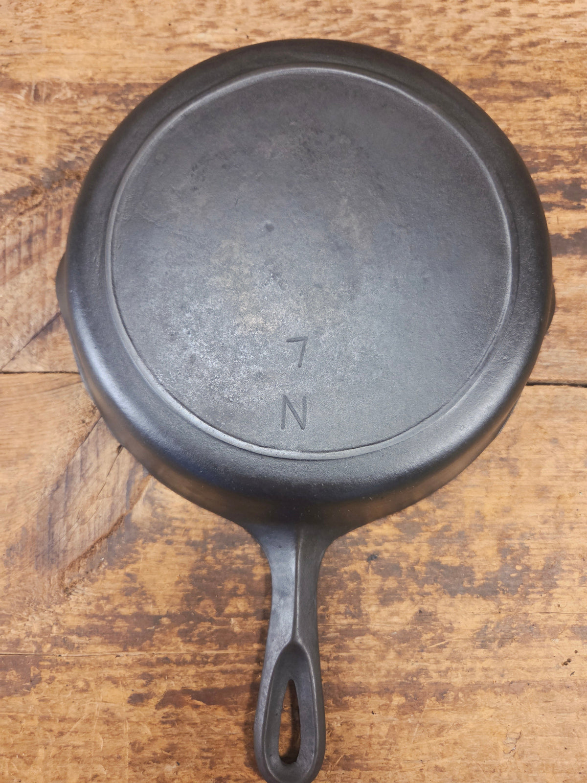 Beauty! Mid 1900’s Birmingham Stove & Range Red Mountain Series #7 N Skillet - Skillet