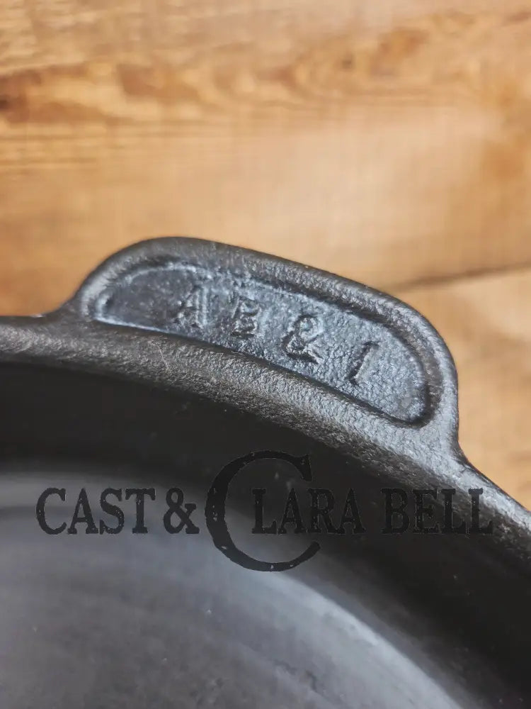 A #15 Skillet exists?? California based AB&I early 1900’s custom made milled bottom #15 skillet. One of the biggest you