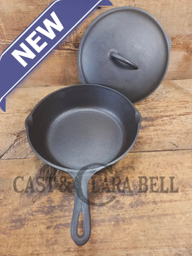 A Southern Classic! Matching BSR #7 Century Series cast iron Chicken Fryer AND Lid! Great for fried chicken or soups!