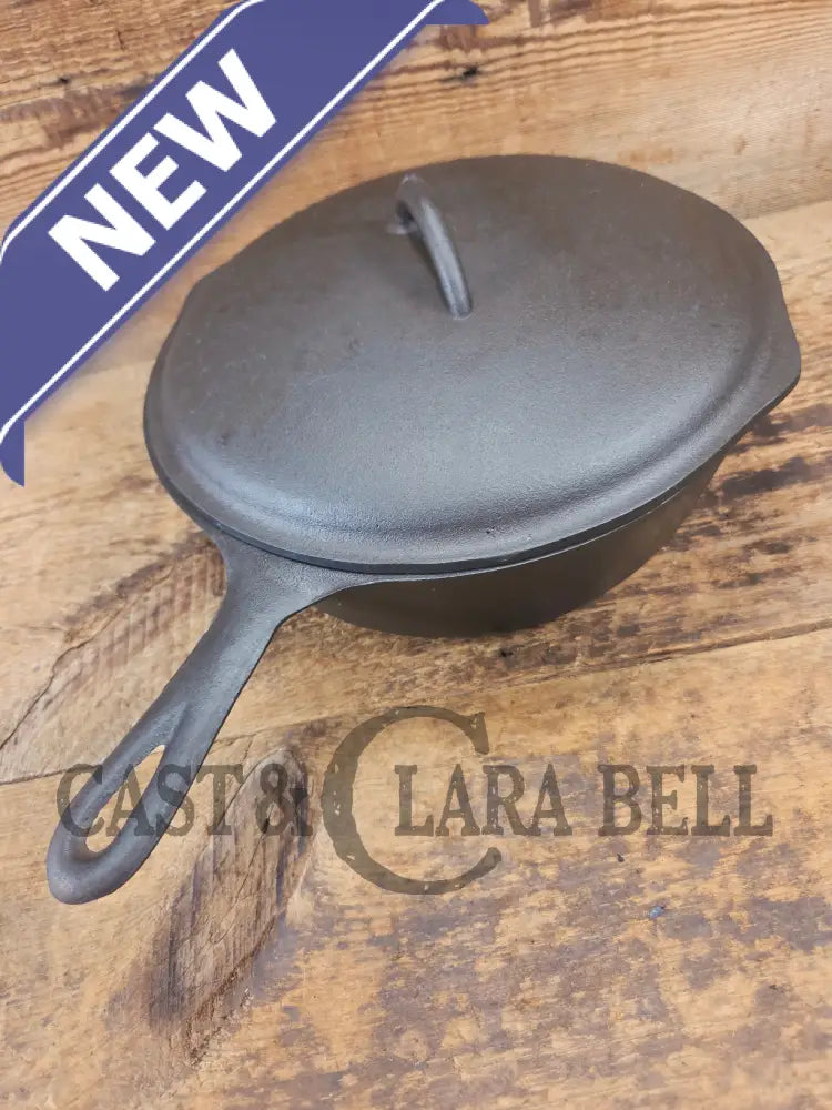 A Southern Classic! Matching BSR #7 Century Series cast iron Chicken Fryer AND Lid! Great for fried chicken or soups!
