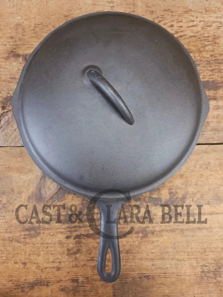 A Southern Classic! Matching BSR #7 Century Series cast iron Chicken Fryer AND Lid! Great for fried chicken or soups!