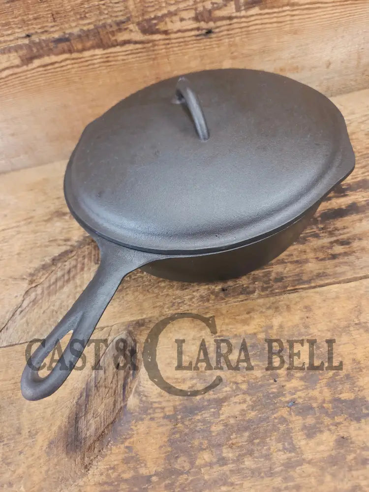 A Southern Classic! Matching BSR #7 Century Series cast iron Chicken Fryer AND Lid! Great for fried chicken or soups!