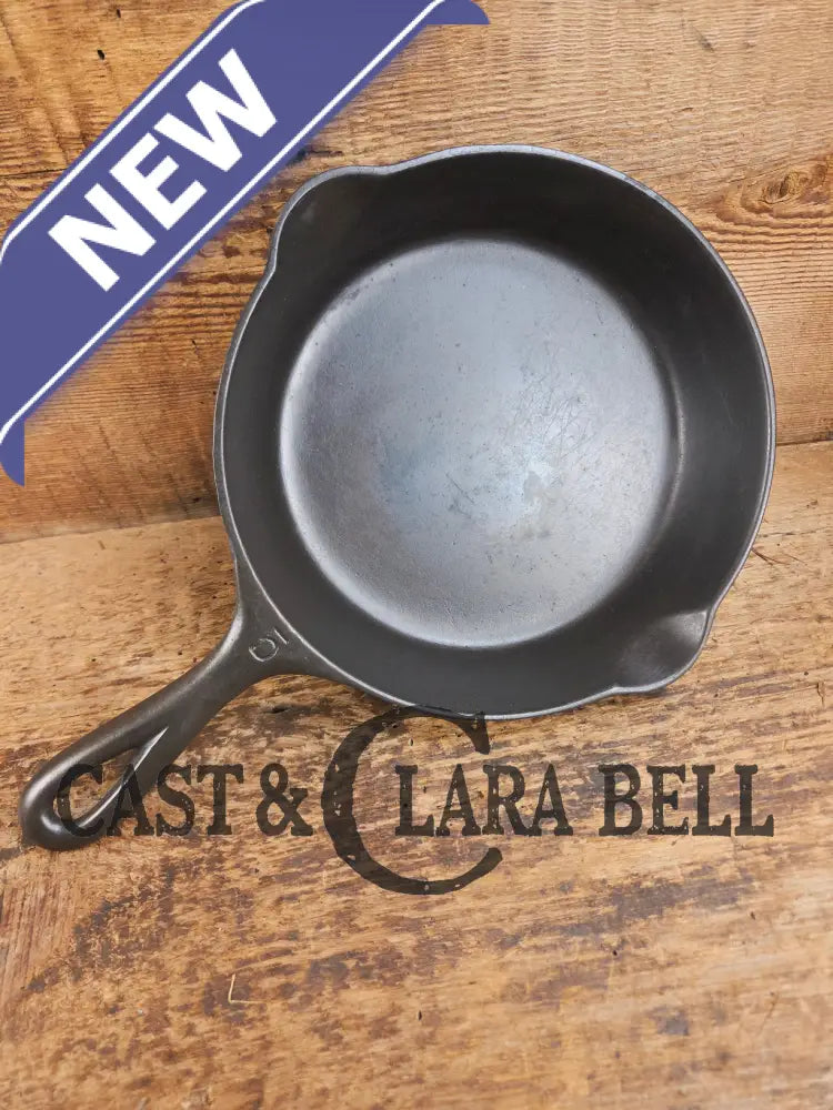 Absolute stunner. 1907-1912 Griswold βErie PA USAβ #5 Skillet with Slant Logo and Heat Ring 724 Skillet