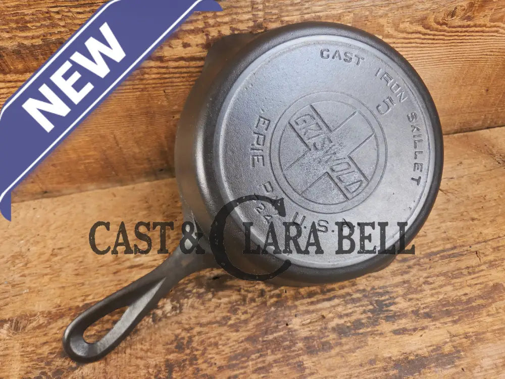Absolute stunner. 1907-1912 Griswold βErie PA USAβ #5 Skillet with Slant Logo and Heat Ring 724 Skillet